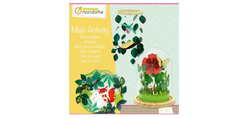 Coffret créatif, Multi Activity, Tout en papier - Multicolore