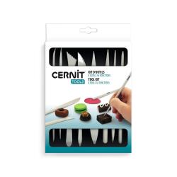 Cernit kit de 8 outils - Blanc