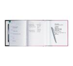 Agenda de bureau All in one EasyTime 21S spiralé Mini Labo 15 x 21 cm Semainier Janvier à décembre 2026 - Rose