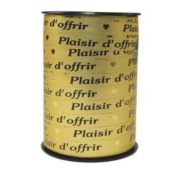 Bolduc bob plaisir doffrir 225mx10mm, Or - Or