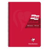 Cahier reliure intégrale EUROPA GLOSSY A4 180 pages détachables micro-perforées ligné + marge