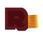 Rhodiarama porte-stylo autoadhésif 4x3 cm pour blocs carnets et agendas - Lie de vin