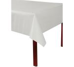 Nappe en rouleau papier gaufré Toile de lin - 18x50m - Blanc