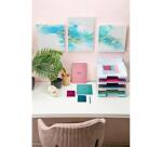 Rhodia Couleur Notebook - No.11 - A7 - 5 x 5 Ruling - Side Stapled - Peacock