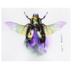 Etui Etival Aquarel 10 blad 56x76cm 200g fijne korrel