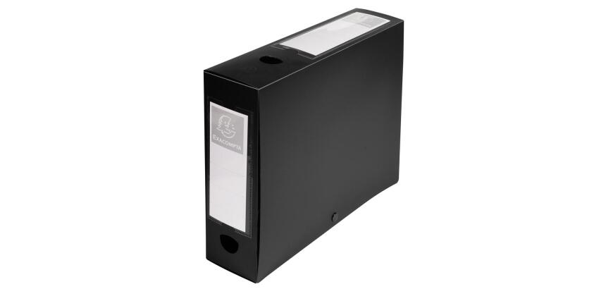 Boite de classement à pression Dos 80mm polypropylène 7/10e Opaque - A4