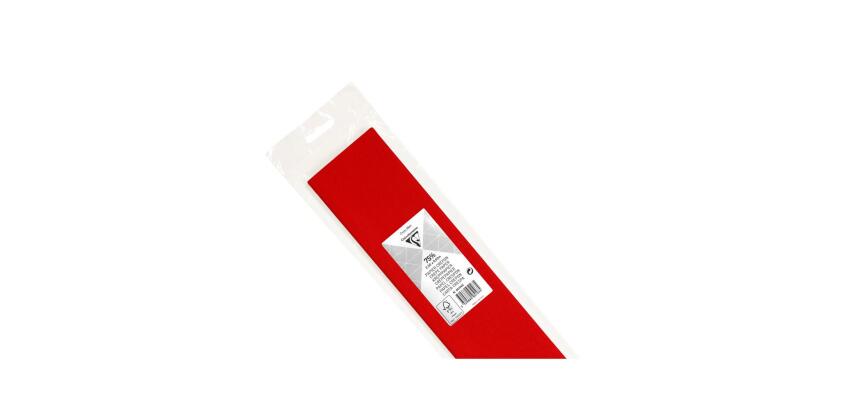 PAPIER CRÉPON, Sachet de 1 feuille pliée 75% au format 2,50x0,50m