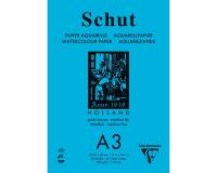 Petit Grain Aquarelle bloc collé 40F A3 250g