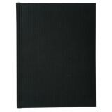 HARD BACK BOOK A4 200 PAGES LINED - Black