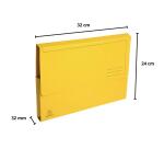 Paquet de 50 chemises poche coloris vifs Forever® - 24,5x32,5cm