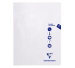 Cahier Dessin piqué Mimesys 24x32cm 48 pages uni Incolore - Incolore