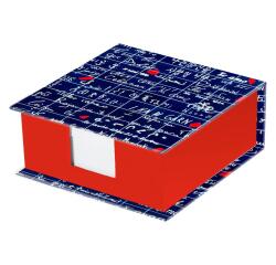 Le Mur des Je t'aime, Bloc cube 11x11x4cm contenant 300 feuillets unis 9 ,8x9,8 cm