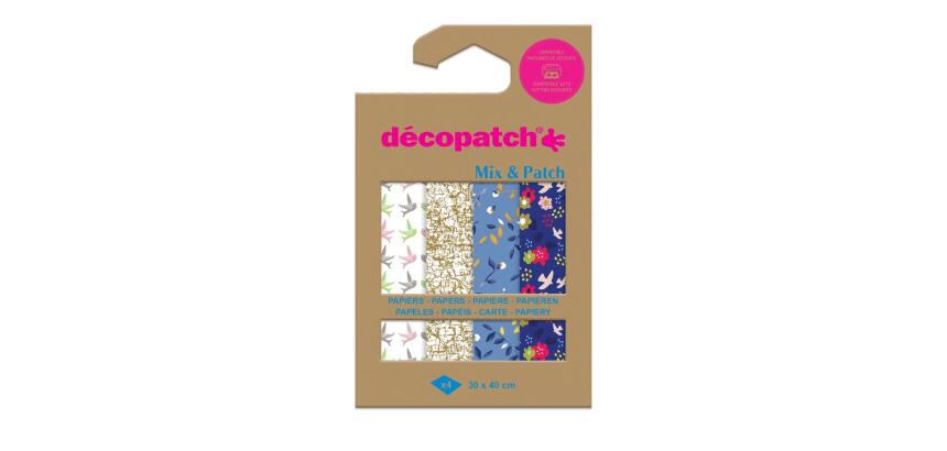 Mix & Patch - Nuances de bleu - Assortiment
