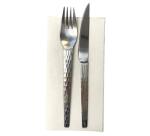 Pack of 40 Micro-Embossed 1/8 Wadded Napkings, 38x38cm.