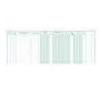 Registre 21,3x27cm Bijoutiers magasiniers 200 pages - Noir