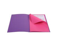 Pack of 50 folders and 100 sub folders ROCK"S for A4 - Assorted colours