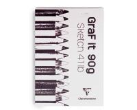 GraF'it bloc agrafé 80F A5 90g - Aléatoire