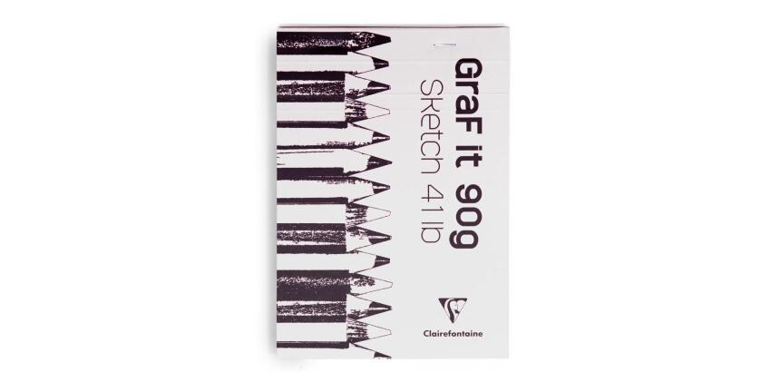 GraF'it bloc agrafé 80F A5 90g - Aléatoire