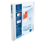 Carpetas con anillas - Kreacover ® 3 bolsillos A4 MAXI - 2 anillas D 20 mm - Blanco
