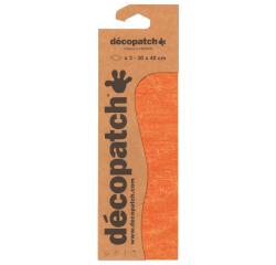 Pochette 3 Feuilles Identiques Ref 466 - Orange