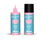 Darwi Flacon de 80 ml de Peinture Acrylique Universelle Nacrée - Rose