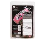 Petit pistolet cire spécial loisirs créatifs - fuchsia