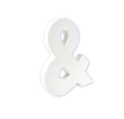 Lettre & 20,5cm - Blanc