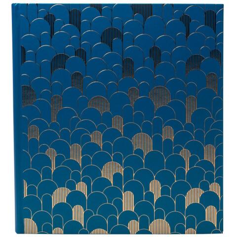 Álbum de fotos NÉO DÉCO 29x32 cm - 300 fotos 60 páginas - Azul de Francia