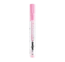 DARWI Marqueur Peinture sur Cuir Pointe Conique Fine 2mm - Rose
