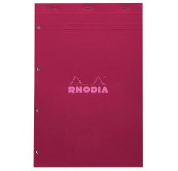 Rhodia geniet blok Colors Pruim N°20 A4+ 21x31,8 cm - Pruim