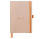Rhodia Goalbook Softcover Notebook - Dot - 120 Sheets - 90gsm - Rose Smoke