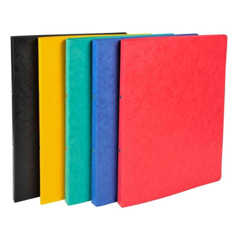 "Ring Binder Mottled Pressboard Nature Future, 2 Rings, A4" - assortment of colors