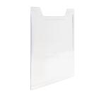 Plaque de recouvrement verticale A4 - Cristal