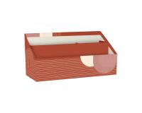 Terracotta, Porte lettres 25 x 10 x 14 cm