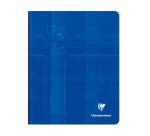 Cahier brochure dos toilé 16,5x21cm 192 pages petits carreaux + marge - Assortis