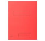 Paquet de 50 chemises pré-imprimés 2 rabats "SUPER 250" en carte 210 grammes coloris rouge