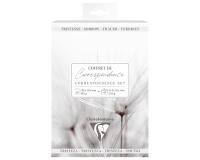 SET DE CORRESPONDANCE THÉMATIQUE, 8 enveloppes Pollen C6 (114x162mm) 120g + 8 cartes pliées 110x155m 185g, Condoléances