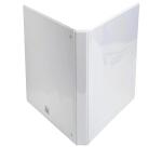 Carpetas con anillas - Kreacover ® 3 bolsillos A4 MAXI - 2 anillas D 20 mm - Blanco