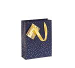 Premium Nuit bleutée, sac moyen 17x6x22c - Bleu