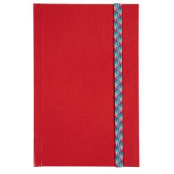 Iderama notebook 170x110, 192 lined pages - red