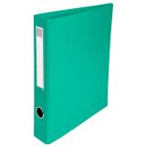 Classeur rembordé PVC 4 anneaux en D de 40mm en 3ème de couverture - A4 maxi