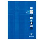 Cahier Travaux Pratiques piqué déficients visuels 24x32cm 64 pages grands carreaux noirs 2,5mm agrandis 10x10 + uni Couleur aléatoire - Assortis