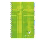 Répertoire libre reliure intégrale 11x17cm 96 pages petits carreaux Couleur aléatoire - Assortis