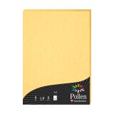 PAPIERS MARBRÉS, Etui de 50 feuilles Pollen 210x297mm 120g/m2 - Chamois marbré