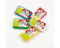 Super Softy lot 5pains 350g coul.de base - Multicolore