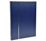 Album de timbres simili-cuir 48 pages noires - 22,5x30,5 cm