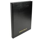 Registre à onglets 32x25cm - Procès-verbaux 200 pages - Noir