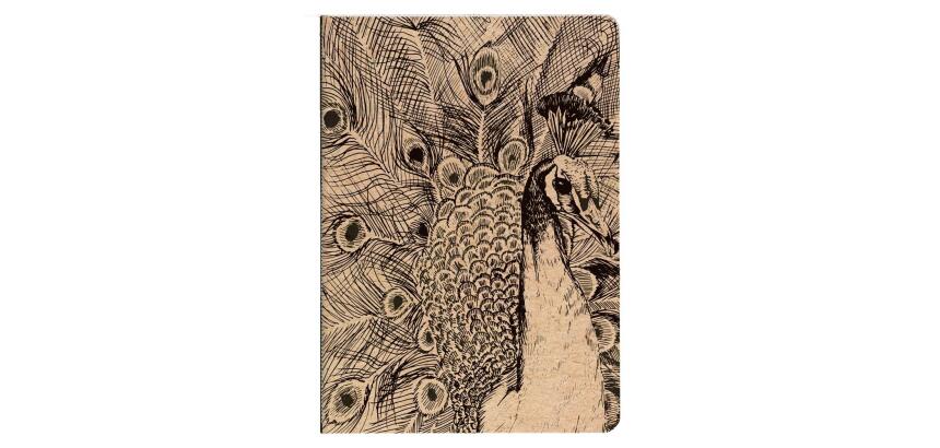 Le cerisier blanc, Carnet cousu fil A5 14,8x21 cm, 64 pages, ligné, ass.