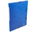 Chemises à élastiques carte lustrée 3 rabats monobloc