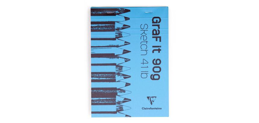 GraF'it bloc agrafé 80F A3 90g - Aléatoire